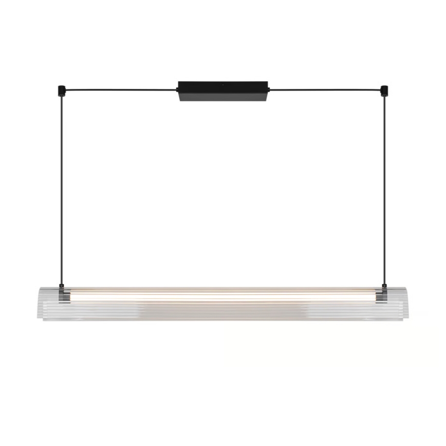 Nordlux - LED ściemnialna lampa wisząca na linkach ALIANI LED/20W/230V 3000K 100 cm czarny/przezroczysty