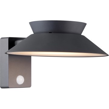 Nordlux - LED solarna lampa ścienna z czujnikiem JUSTINA LED/5W/3,7V IP44 1800 mAh
