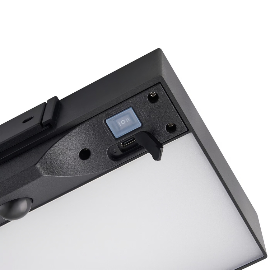 Nordlux - LED Solarna lampa ścienna z czujnikiem MONAY LED/5W/5V 3000K IP44 2000 mAh czarna