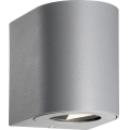 Nordlux - LED zewnętrzny kinkiet CANTO 2xLED/5,5W/230V IP44 szary