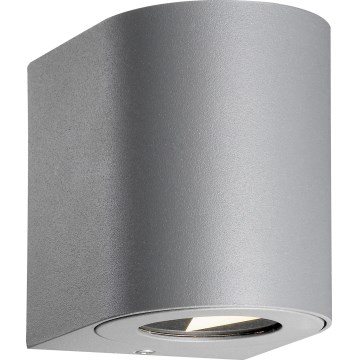 Nordlux - LED zewnętrzny kinkiet CANTO 2xLED/5,5W/230V IP44 szary