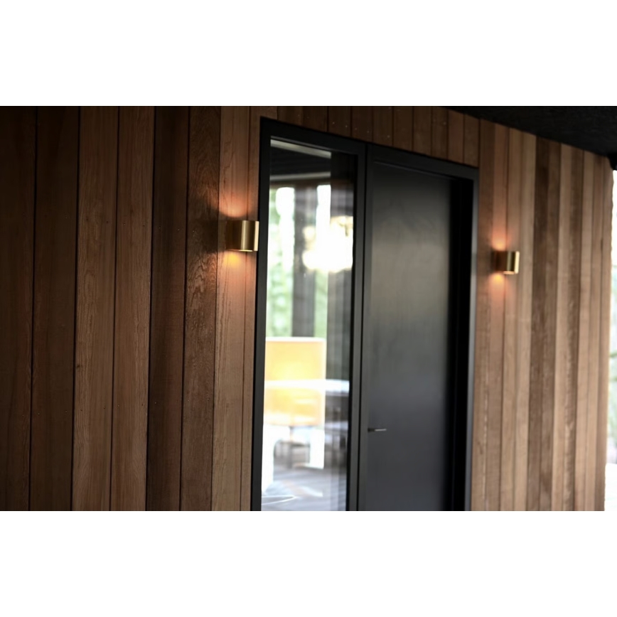 Nordlux - LED zewnętrzny kinkiet CANTO 2xLED/5,5W/230V IP44 złoty