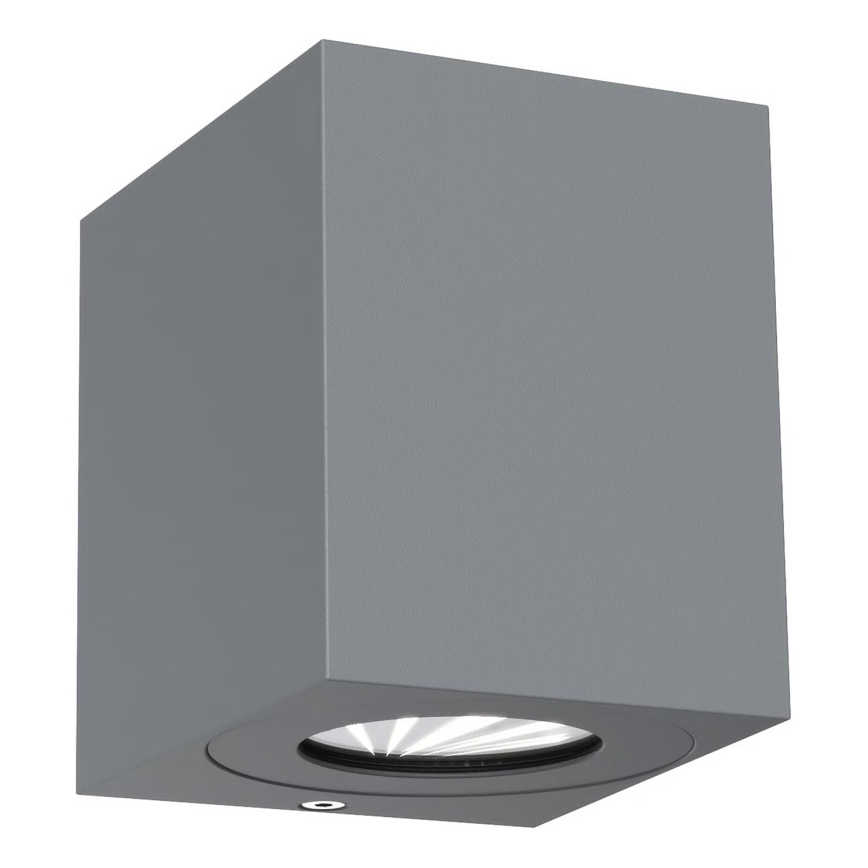 Nordlux - LED zewnętrzny kinkiet CANTO 2xLED/5W/230V IP44 szary