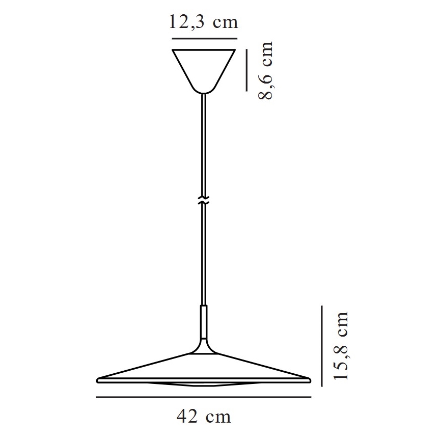Nordlux - LED Żyrandol ściemnialny na lince BALANCE LED/230V 2700K czarny