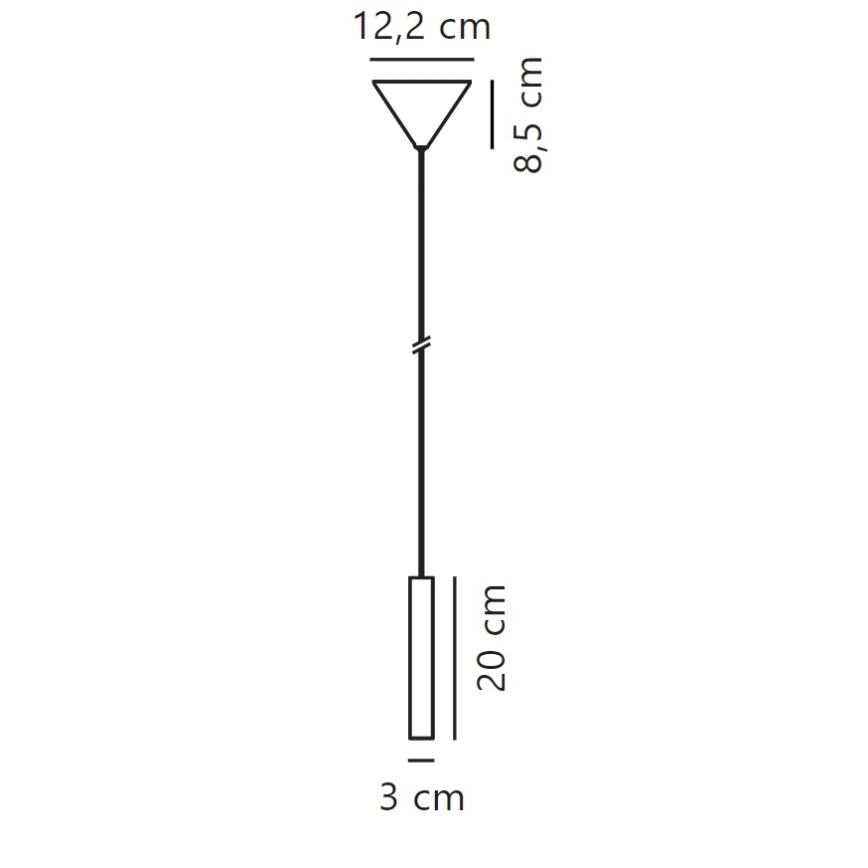 Nordlux - LED Żyrandol ściemnialny na lince OMARI LED/4,4W/230V biały