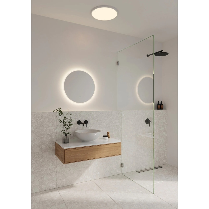 Nordlux - Lustro łazienkowe z podświetleniem DOVINA LED/20W/230V 4000K Ø 60 cm IP44