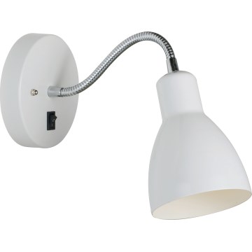 Nordlux - Naścienna flexible Oświetlenie punktowe CYCLONE 1xE14/15W/230V białe