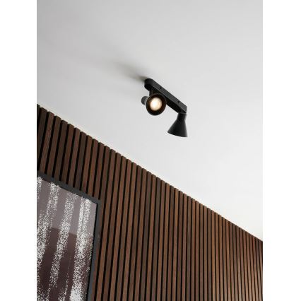 Nordlux - Oprawa punktowa EIK 2xGU10/35W/230V czarna