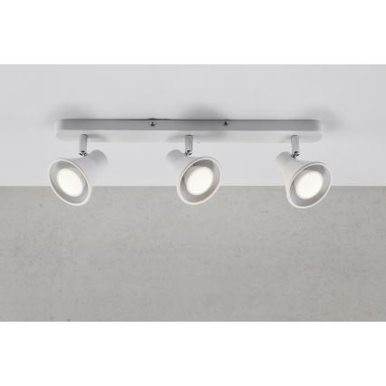 Nordlux - Oprawa punktowa EIK 3xGU10/35W/230V biała