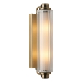 Nordlux - Oświetlenie łazienkowe do lustra NIMAL 2xE14/25W/230V IP44 mosiądz