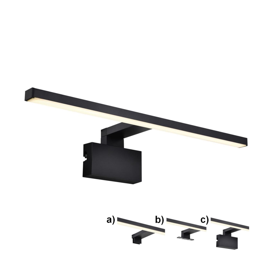 Nordlux - Oświetlenie łazienkowe LED do lustra MARLEE LED/8,9W/230V IP44 czarne