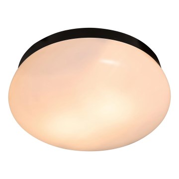 Nordlux - Plafon łazienkowy FOAM 2xE27/55W/230V IP44 czarny