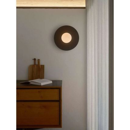 Nordlux - Plafon łazienkowy SIONA 1xE27/60W/230V IP44 czarny