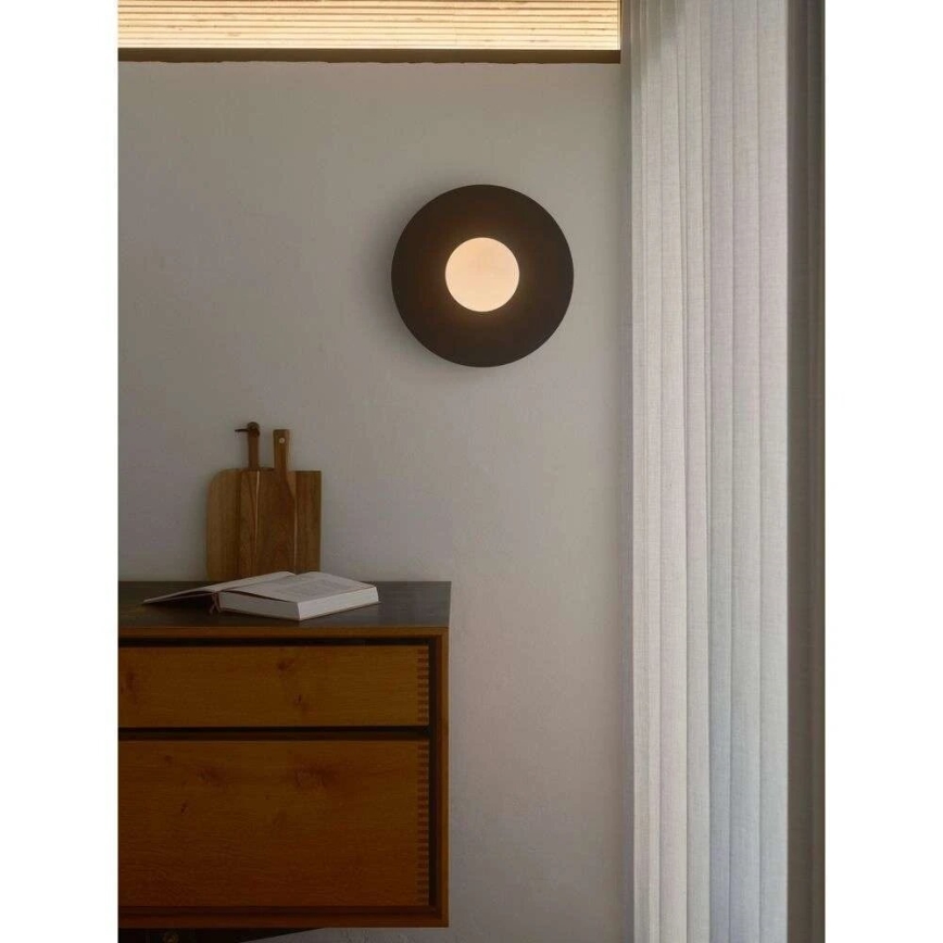 Nordlux - Plafon łazienkowy SIONA 1xE27/60W/230V IP44 czarny