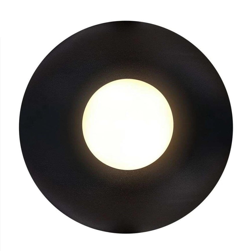 Nordlux - Plafon łazienkowy SIONA 1xE27/60W/230V IP44 czarny
