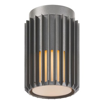 Nordlux - Plafon zewnętrzny ALUDRA 1xE27/15W/230V antracyt