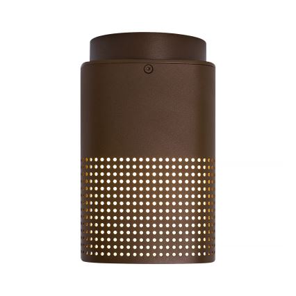 Nordlux - Plafon zewnętrzny SIDARA 1xE27/15W/230V IP54 brązowy