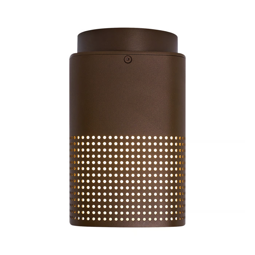 Nordlux - Plafon zewnętrzny SIDARA 1xE27/15W/230V IP54 brązowy