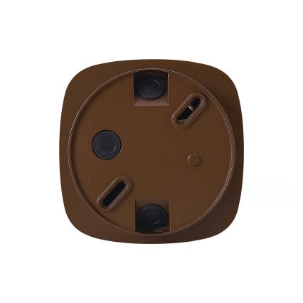 Nordlux - Plafon zewnętrzny SIDARA 1xE27/15W/230V IP54 brązowy