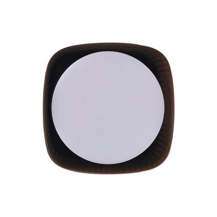 Nordlux - Plafon zewnętrzny SIDARA 1xE27/15W/230V IP54 brązowy