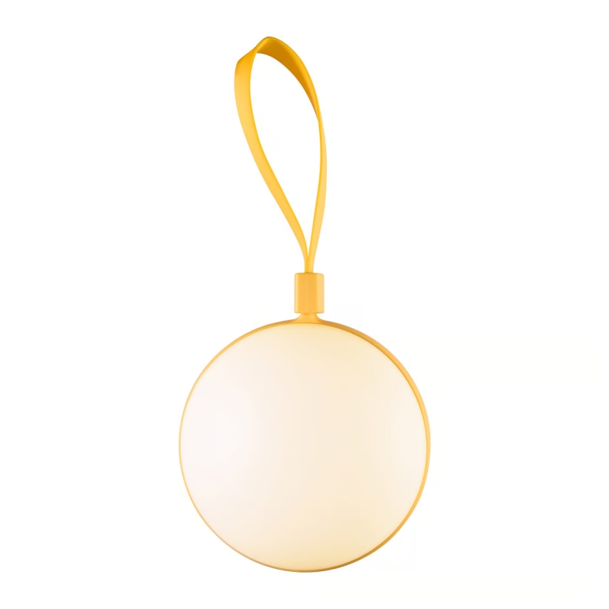 Nordlux - Przenośna ładowalna lampa LED LED/1W/3,7V IP54 żółty