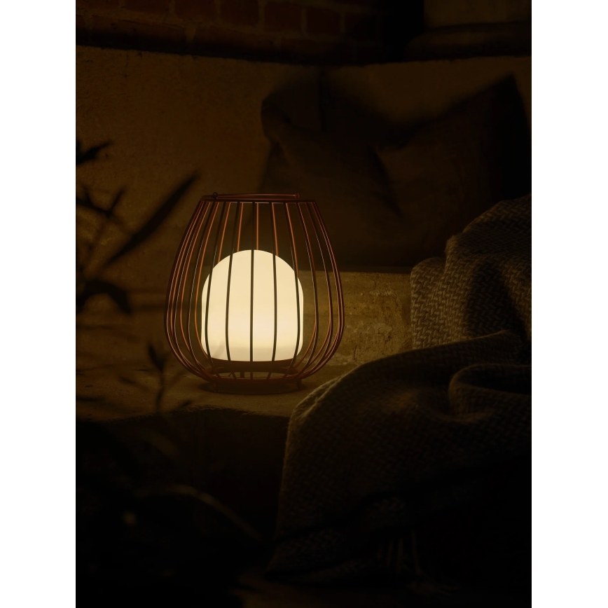 Nordlux - Ściemnialna przenośna lampa zewnętrzna LED JIM TO-GO LED/3W/3,7V IP54 5000 mAh czerwona