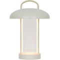 Nordlux - ściemnialna, ładowalna, dotykowa lampa stołowa LED MIRANO LED/3W/3,7V beżowa