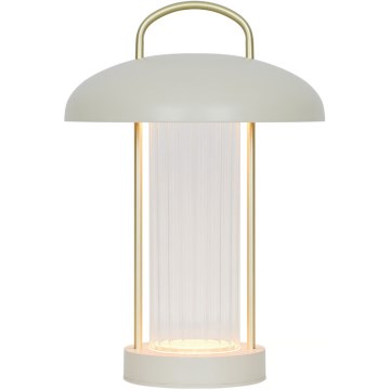 Nordlux - ściemnialna, ładowalna, dotykowa lampa stołowa LED MIRANO LED/3W/3,7V beżowa