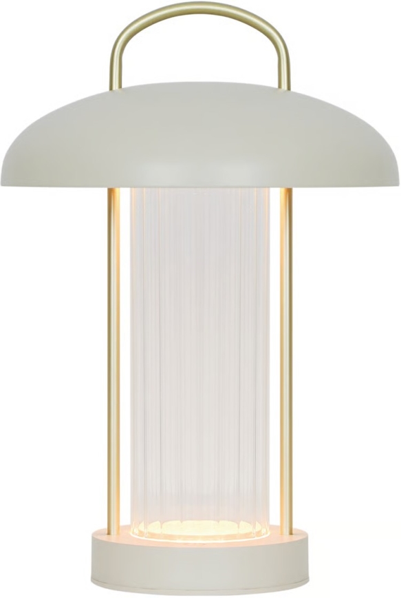 Nordlux - ściemnialna, ładowalna, dotykowa lampa stołowa LED MIRANO LED/3W/3,7V beżowa