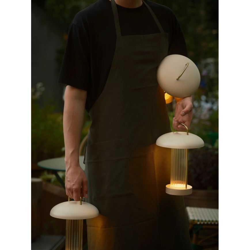 Nordlux - ściemnialna, ładowalna, dotykowa lampa stołowa LED MIRANO LED/3W/3,7V beżowa