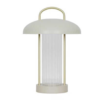 Nordlux - ściemnialna, ładowalna, dotykowa lampa stołowa LED MIRANO LED/3W/3,7V beżowa
