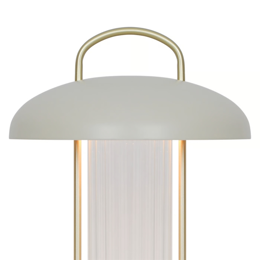 Nordlux - ściemnialna, ładowalna, dotykowa lampa stołowa LED MIRANO LED/3W/3,7V beżowa