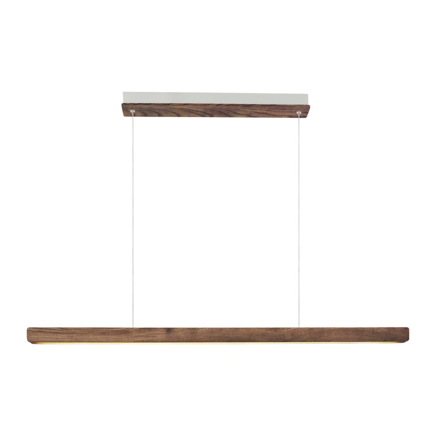 Nordlux - LED ściemnialna lampa wisząca na przewodzie ILGAS LED/47W/230V 3000K brązowy/jesion