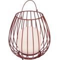 Nordlux - Ściemnialna przenośna lampa zewnętrzna LED JIM TO-GO LED/3W/3,7V IP54 5000 mAh czerwona