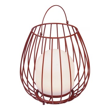 Nordlux - Ściemnialna przenośna lampa zewnętrzna LED JIM TO-GO LED/3W/3,7V IP54 5000 mAh czerwona