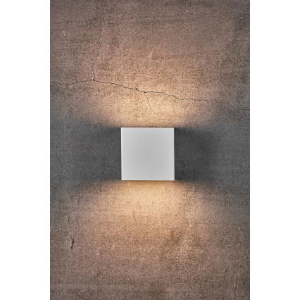 Nordlux - Zewnętrzny kinkiet LED ściemnialny TURN LED/13,8W/230V IP54 biały