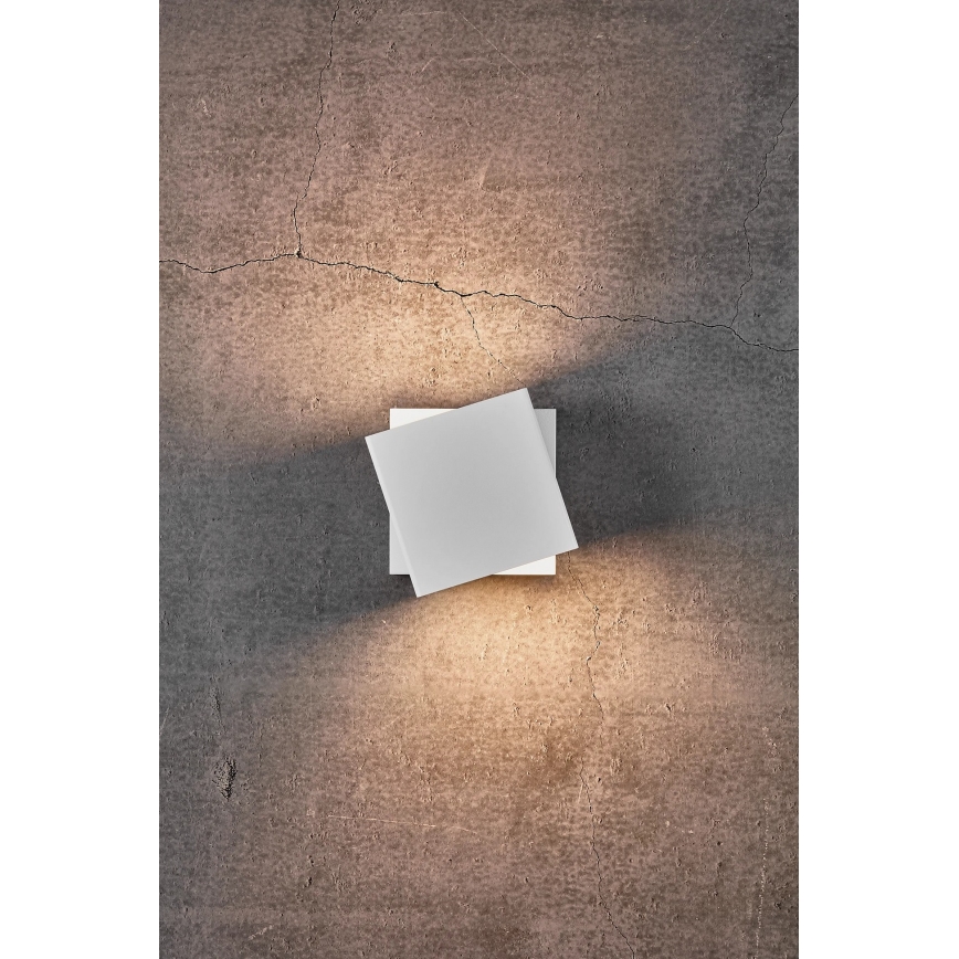 Nordlux - Zewnętrzny kinkiet LED ściemnialny TURN LED/13,8W/230V IP54 biały