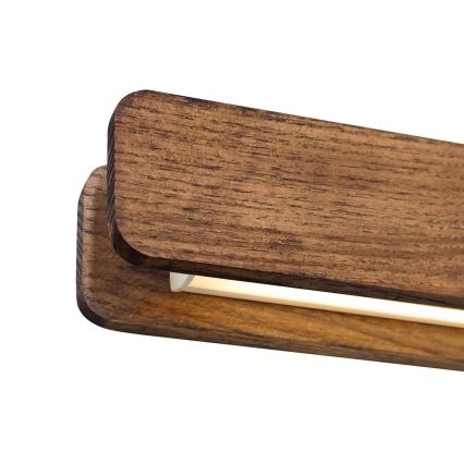 Nordlux - Ściemnialny żyrandol LED na linkach ILGAS LED/47W/230V 3000K brązowy/jesion 115 cm