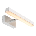 Nordlux - Ściemniane oświetlenie lustra łazienkowego LED OTIS LED/14W/230V IP44 40 cm srebrne
