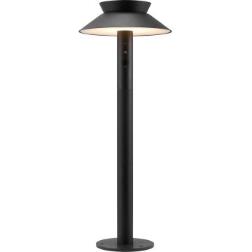 Nordlux - Solarna lampa LED z czujnikiem, 5W/3,7V, IP44, czarna