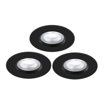 Nordlux - ZESTAW 3x LED RGB Ściemnialna łazienkowa oprawa wpuszczana DON SMART LED/4,7W/230V 2200-6500K IP65