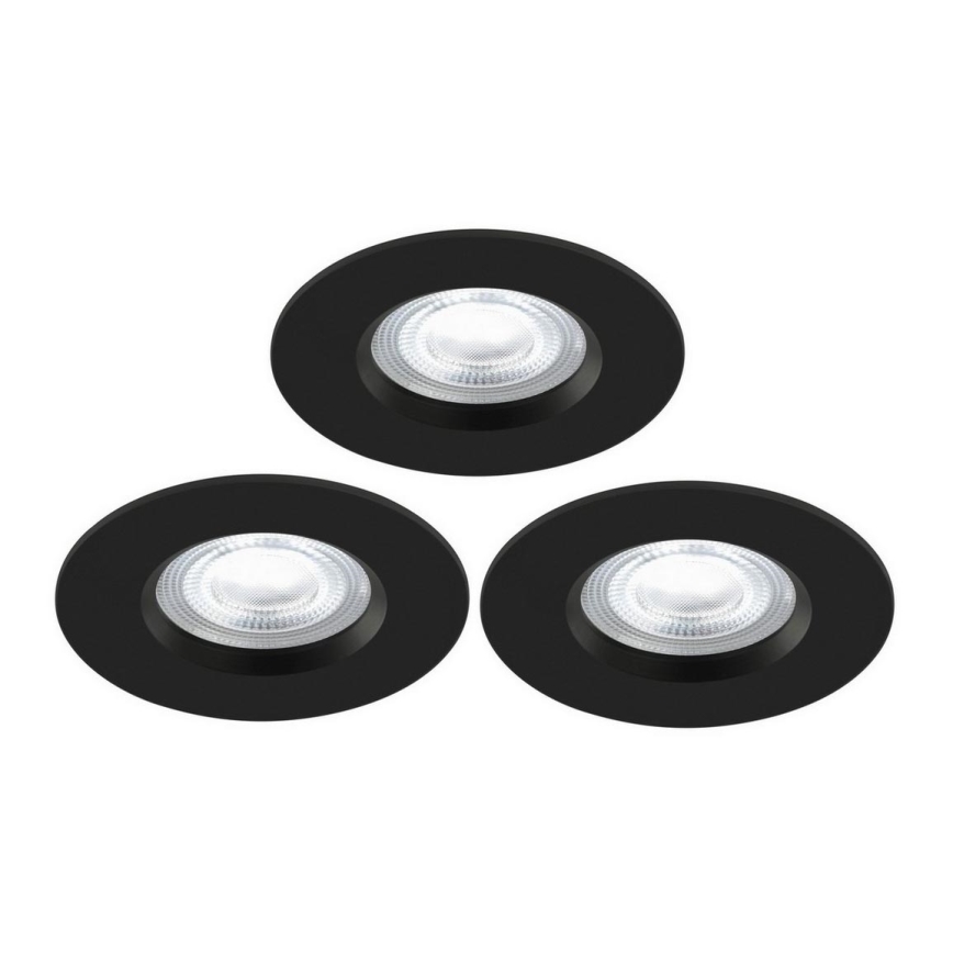 Nordlux - ZESTAW 3x LED RGB Ściemnialna łazienkowa oprawa wpuszczana DON SMART LED/4,7W/230V 2200-6500K IP65