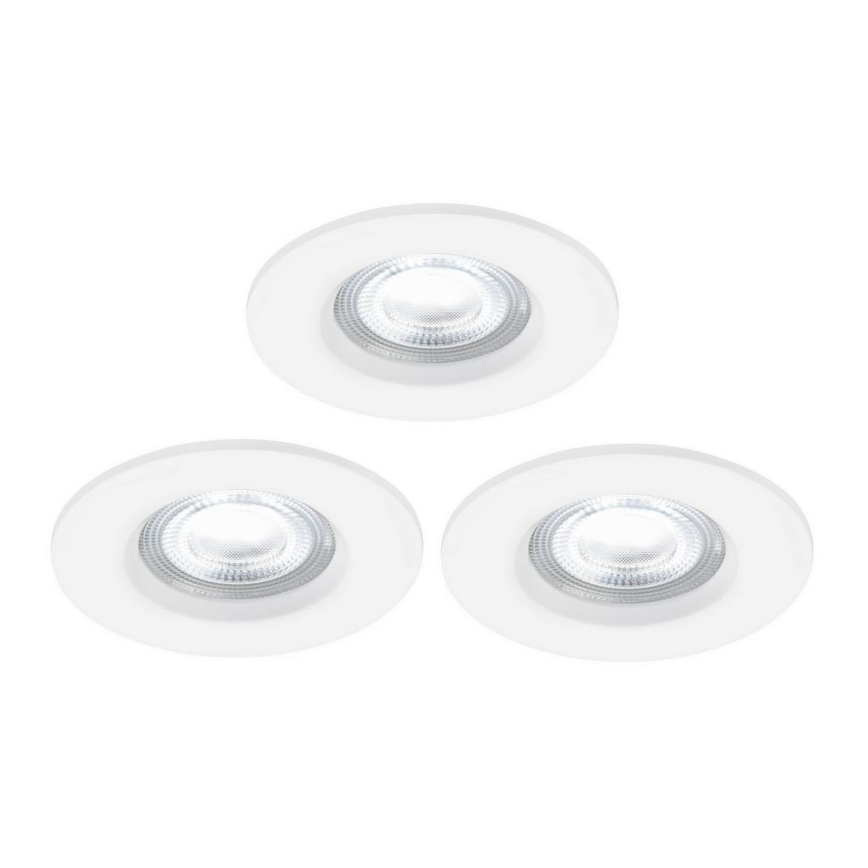 Nordlux - ZESTAW 3x LED RGB Ściemnialna łazienkowa oprawa wpuszczana DON SMART LED/4,7W/230V 2200-6500K IP65