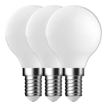 Nordlux - Zestaw 3x żarówek LED G45 E14/4W/230V 2700K