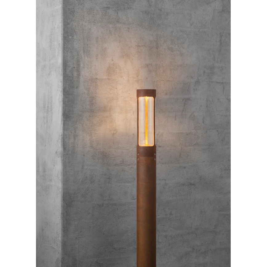 Nordlux - Zewnętrzna lampa HELIX 1xGU10/8W/230V IP44 rdzawa