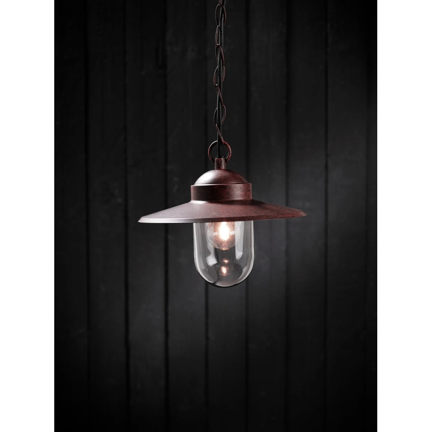 Nordlux - Zewnętrzna lampa wisząca LUXEMBOURG 1xE27/60W/230V IP33