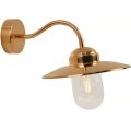 Nordlux - Zewnętrzna oprawa ścienna LUXEMBOURG 1xE27/60W/230V IP54 miedziana