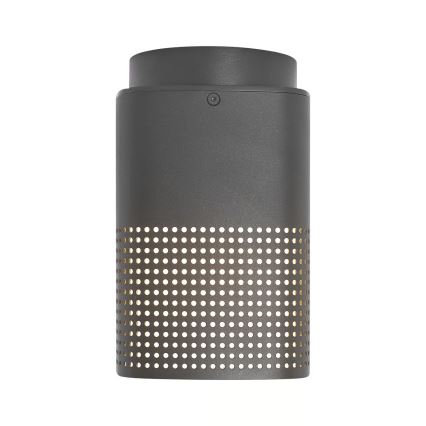 Nordlux - Zewnętrzna oprawa sufitowa SIDARA 1xE27/15W/230V IP54 antracyt