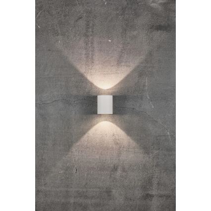Nordlux - zewnętrzny kinkiet LED CANTO 2xLED/6W/230V IP44 biały