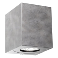 Nordlux - Zewnętrzny kinkiet LED CANTO 2xLED/6W/230V IP44 srebrny
